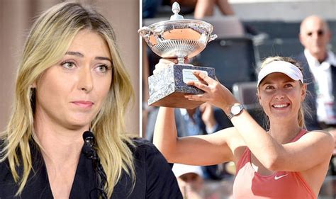 Maria Sharapova Admits Failing A Drugs Test At The Australian Open