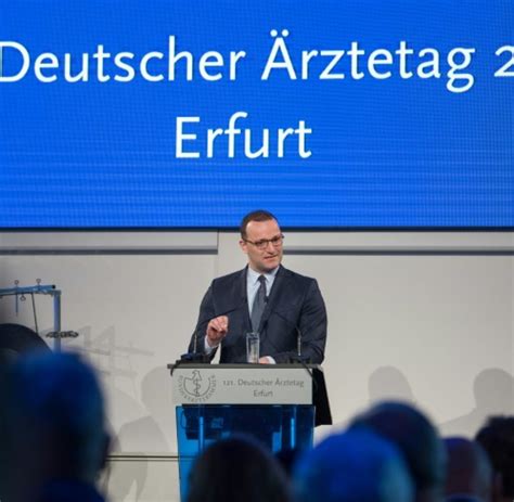 Gesundheitsminister spahn positiv auf coronavirus getestet. Ärzte: Gesundheitsminister Spahn wirbt auf Ärztetag für ...