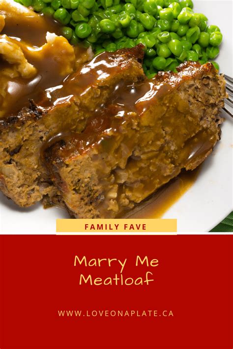 Marry Me Meatloaf Love On A Plate Ground Beef