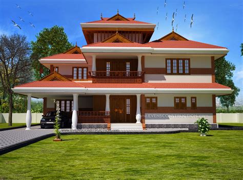 2300 square feet 3 bedroom double floor kerala style. Traditional style Kerala house | home