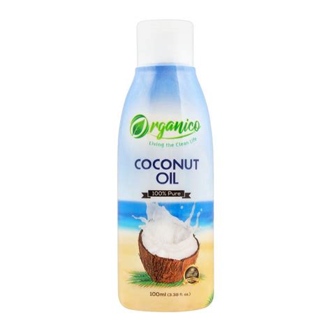 Purchase Organico Coconut Oil 100ml Bottle Online At Special Price In Pakistan Naheedpk