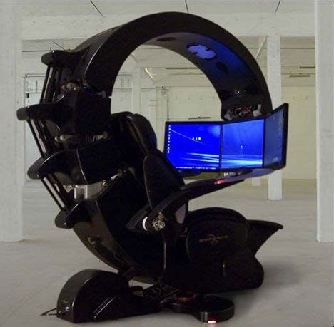Gaming chairs are all about providing you with the most comfortable sitting experience — especially for long periods. Gamers Dream Gaming station.... o_O (With images ...