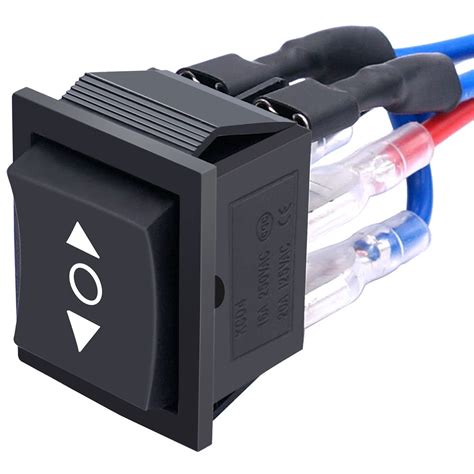 Amazon Com Weideer V Polarity Reverse Switch Momentary Pin On