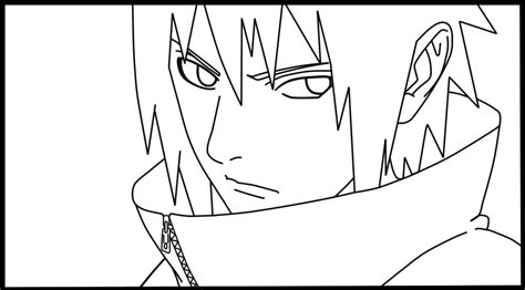 Naruto 616 Sasuke Line Art By Gwensour On Deviantart