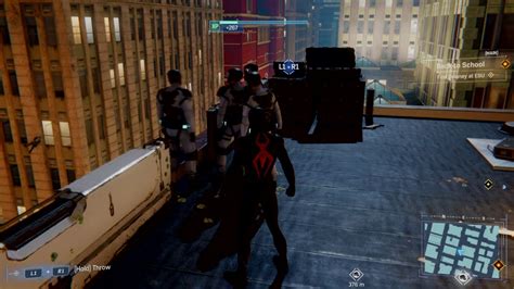 Marvels Spider Man Glitching Mercenaries Youtube