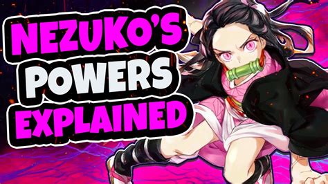 NEZUKO'S POWERS & ABILITIES EXPLAINED // Demon Slayer - YouTube