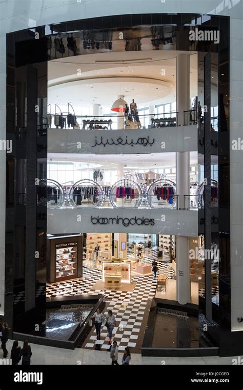 Bloomingdales Department Store In Dubai Mall Stock Photo Alamy