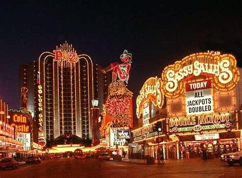 1970s Fremont Street, Las Vegas the fremont once was the ...