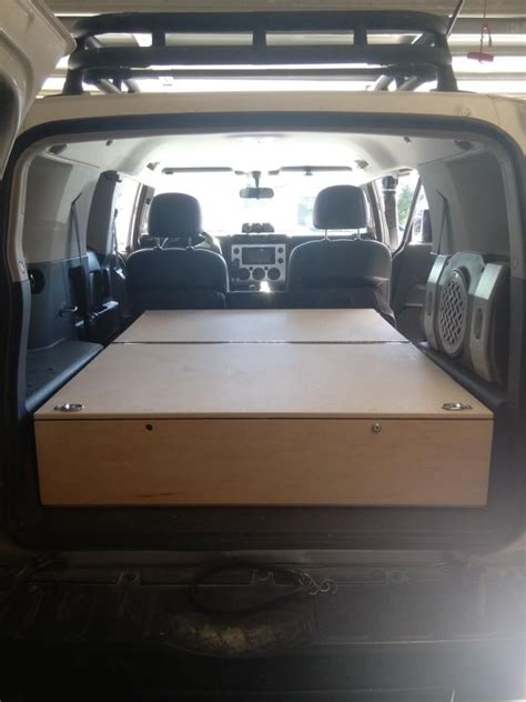 Rear Storage Boxsleeping Platform Without Removal Of Seats Toyota Fj