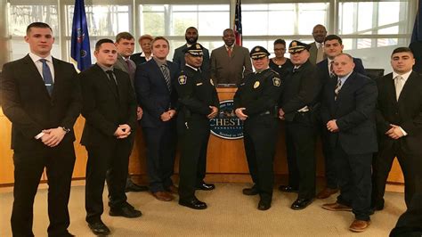 Chester Police Department Welcomes 7 New Officers 6abc Philadelphia
