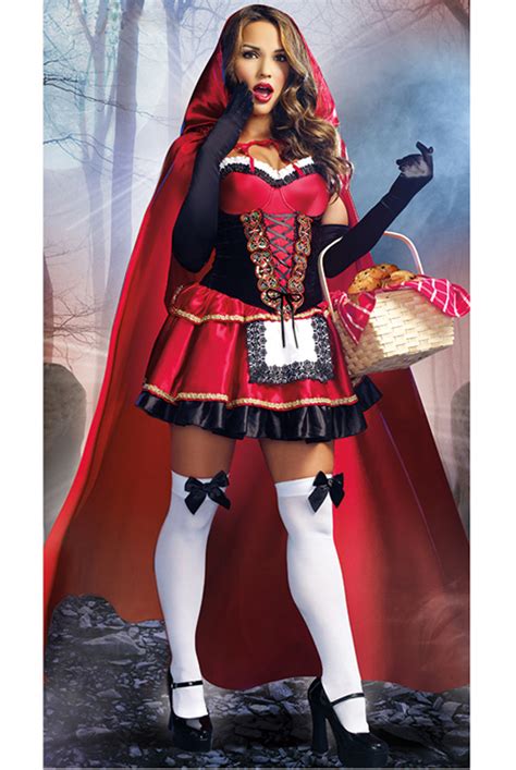 sexy little red riding hood costume n8926