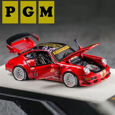 2020 Rwb Porsche 964 Pgm 164 Scale Model Diecast Car Rauh Welt Begriff