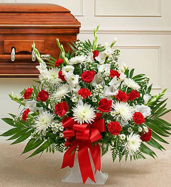 Maybe you would like to learn more about one of these? Tribute Red & White Floor Basket Arrangement in Hollywood ...