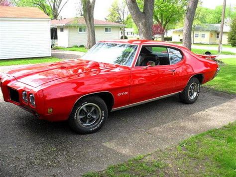 Find Used 1970 Pontiac Gto Cardinal Red 400ci 4 Speed Must See No Res