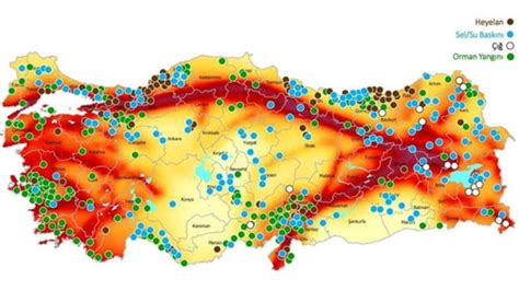 TÜRKİYE MTA DİRİ FAY HATTI HARİTASI güncellendi Yenilenmiş MTA diri