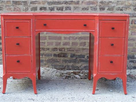 Antique Red Rust Writing Desk Reserved For Leigh Etsy Desk Writing