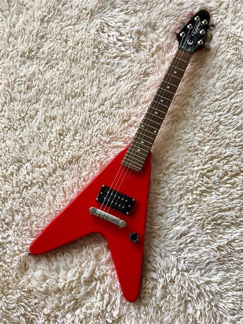 Epiphone Mini Flying V Electric Guitar Reverb