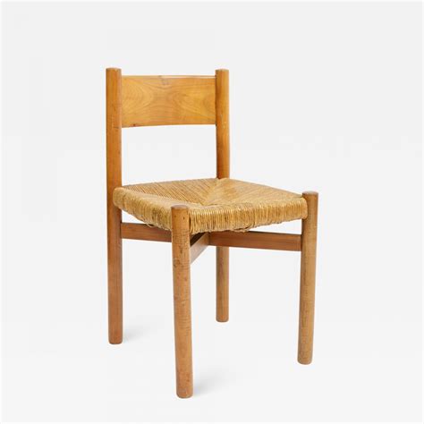 Charlotte Perriand Rush Chair By Charlotte Perriand
