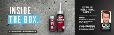 Without a doubt this company has created what men like. Amazon.com : Just For Men Original Formula Men's Hair ...