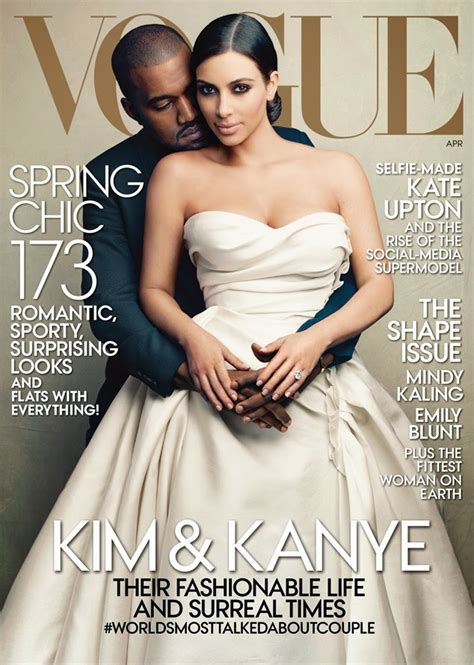 Kim And Kanye For Vogue Fashionably Fly