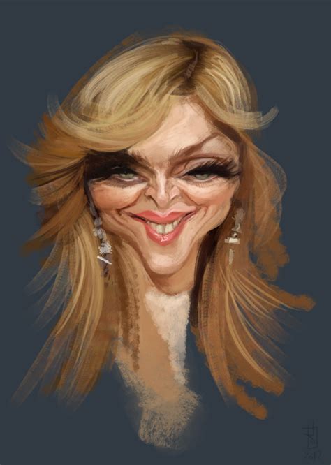 Madonna Funny Caricatures Celebrity Caricatures Celebrity Drawings