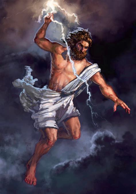 Zeus Zeus He Is The Father Of The Gods Together With His Wife He Was