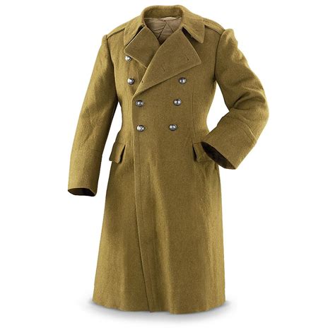 Green Military Trench Coat Coat Nj