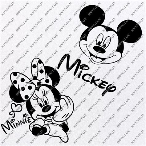 There are opinions about eps sura yet. Disney Svg File - Mickey Minnie Mause Svg - Mickey Minnie ...