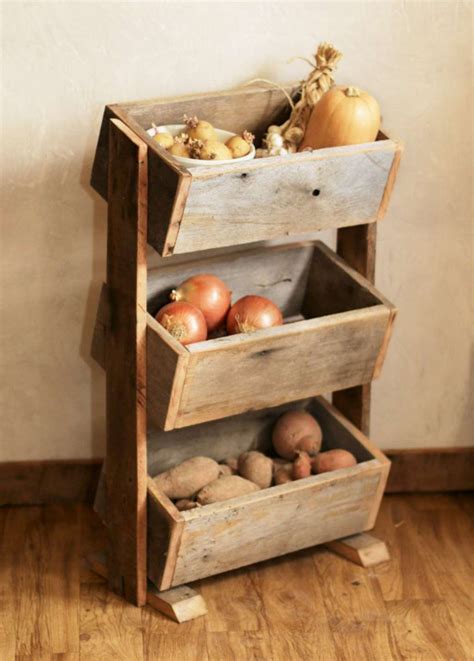 Then how do we create a guide to. Rustic Shelving with Ample Storage for All Your Potatoes ...