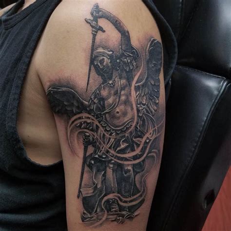 Share More Than San Miguel Arcangel Tattoo Design Latest In Cdgdbentre