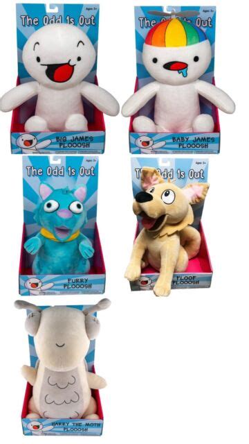 The Odd 1s Out Deluxe Plush Set Of 5 Ploosh Ucc 12 15 Inches Toy For Sale Online Ebay