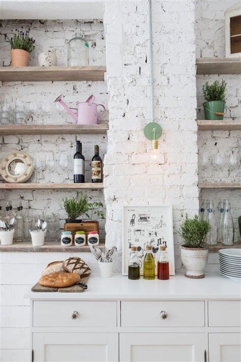 Create A Chic Statement With A White Brick Wall