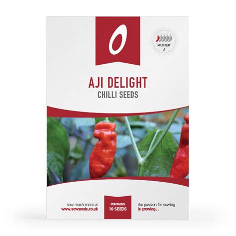 Chilli Pepper Aji Delight Seeds Quality Seeds From Sow Seeds Ltd