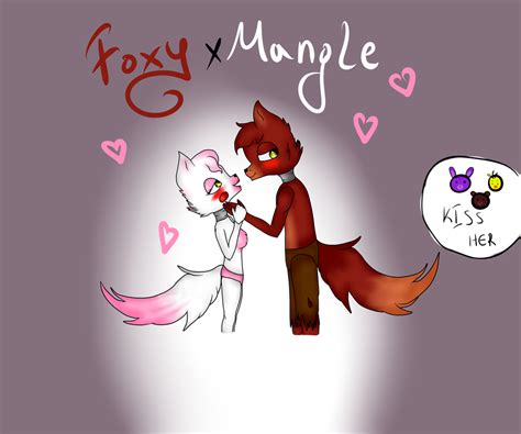 Foxy X Mangle I Love You By Avalonyellowfox On Deviantart