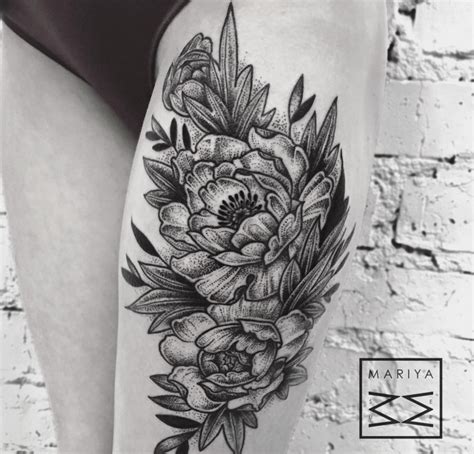 Love Tattoos I Tattoo Floral Tattoos Tattoo Artists Near Me Thigh