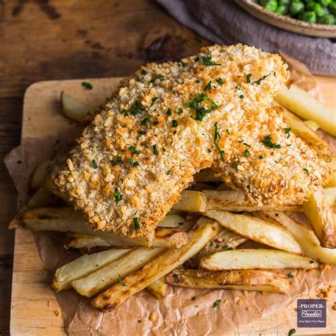 Healthy Fish And Chips Recipe Properfoodie