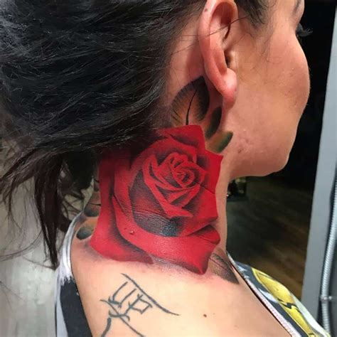Ruby is a dog loving celebrity and she has a dog tattoo on her hand. Top 71 Best Rose Neck Tattoo Ideas - 2021 Inspiration Guide