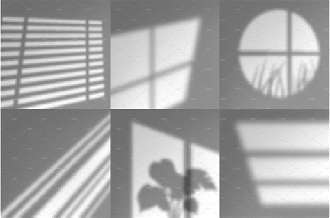 Window Shadows Natural Long Shades Background Graphics Creative Market
