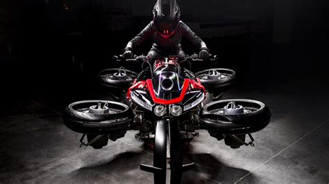 A Jet Powered Flying Motorcycle Arketyp