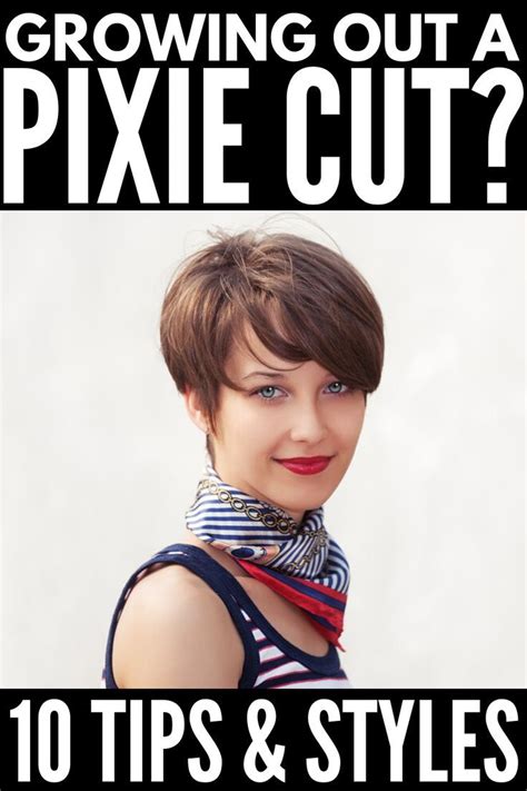 This tip sounds strange, but haircuts will help to resolve the split ends, which may break your hair.furthermore, hair breakage will make your hair not shiny, smooth, and thick. How to Grow Out a Pixie Haircut: 10 Tips and Hairstyles to ...