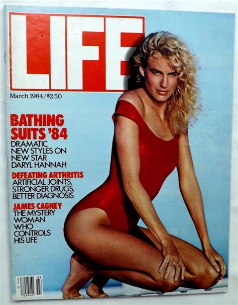 Life Magazine March Daryl Hannah Bathing Suit Cover Vintage Mag Life Magazine Life
