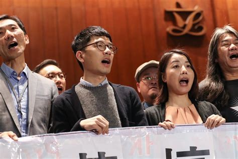 oath taking antics the acts that got six hong kong lawmakers disqualified south china morning