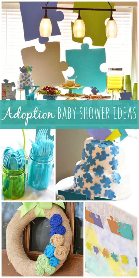 Adoption Baby Shower Adoption And Puzzle Pieces On Pinterest Daily Foods