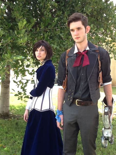 Cosplay As Booker Dewitt And Elizabeth Of Bioshock Infinite Costuming And Styling By Wendy