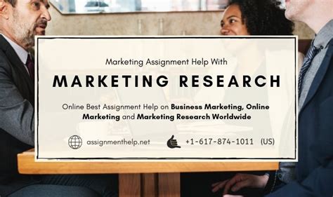 Marketing Research Assignment Help By Online Tutoring Sessions