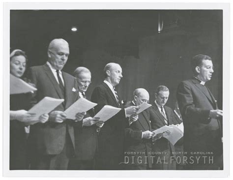 Digital Forsyth Dedication Of The James G Hanes Community Center 1958
