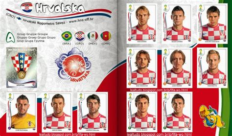 Album Hrvatska Croacia Fifa World Cup Brazil 2014 Live Copa Do Mundo