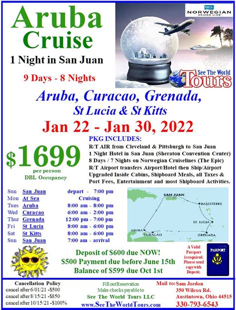 Aruba Cruise Jan 2022