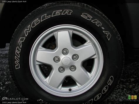 2003 Jeep Liberty Sport 4x4 Wheel and Tire Photo #73915933 ...