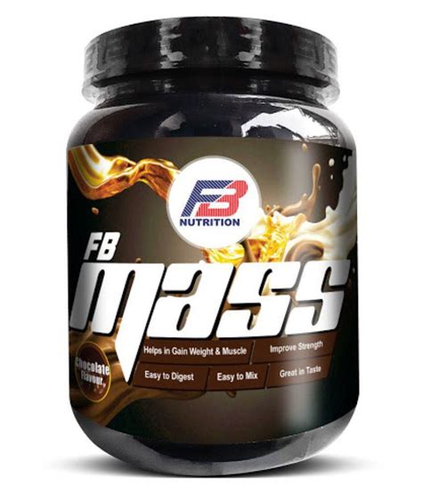 A w nutrition facts and nutritional information. FB Nutrition Mass Gainer 1 kg Mass Gainer Powder: Buy FB ...